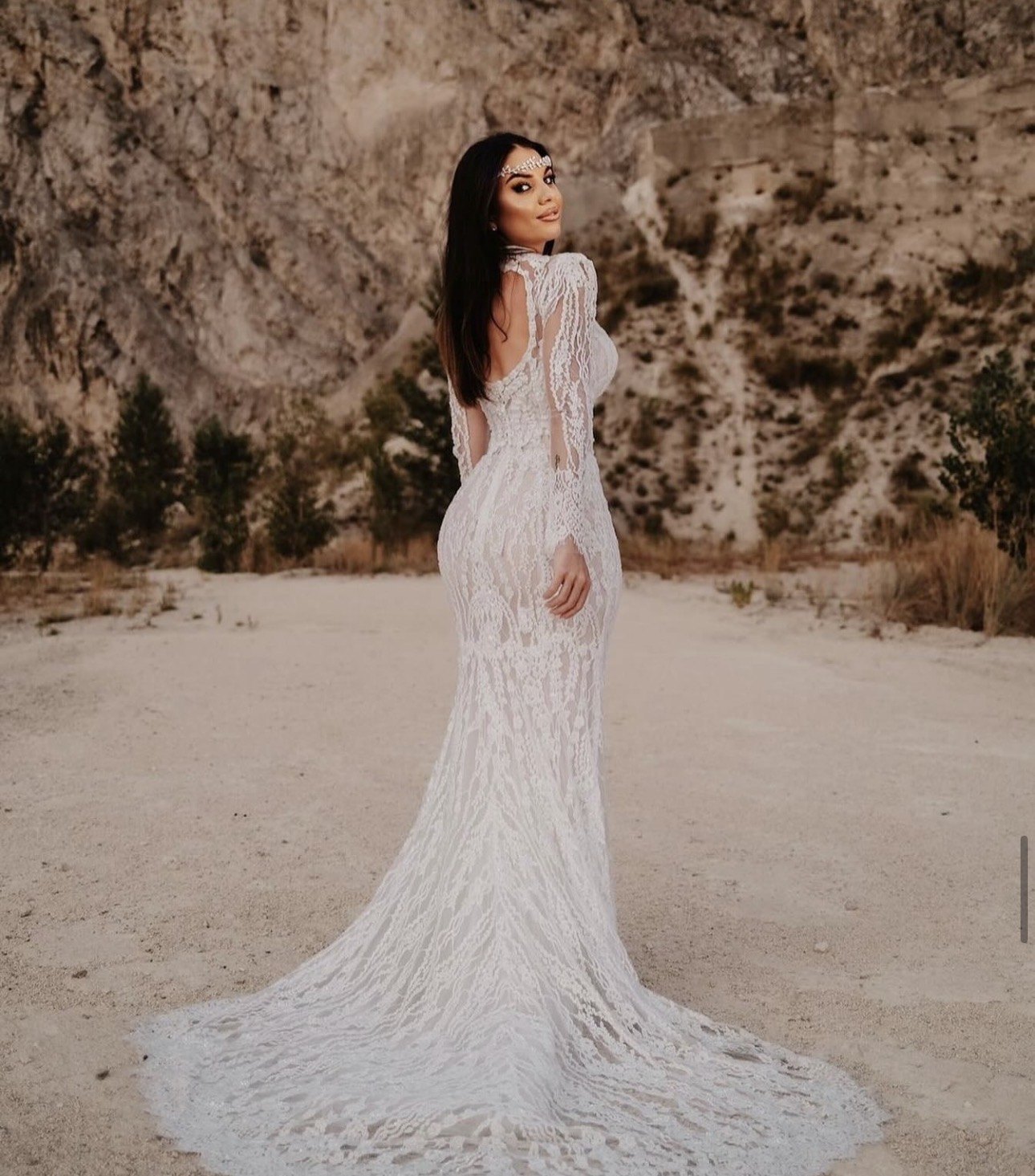 Make-up sposa boho realizzato a Napoli